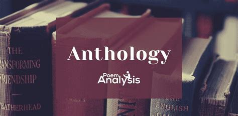 poetry anthology definition